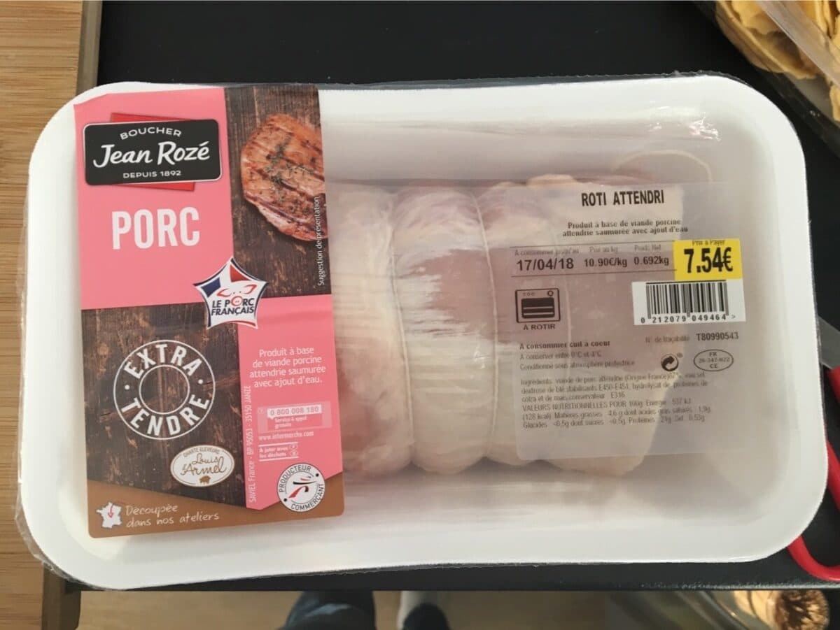 Open Food Facts Roti attendri packshot