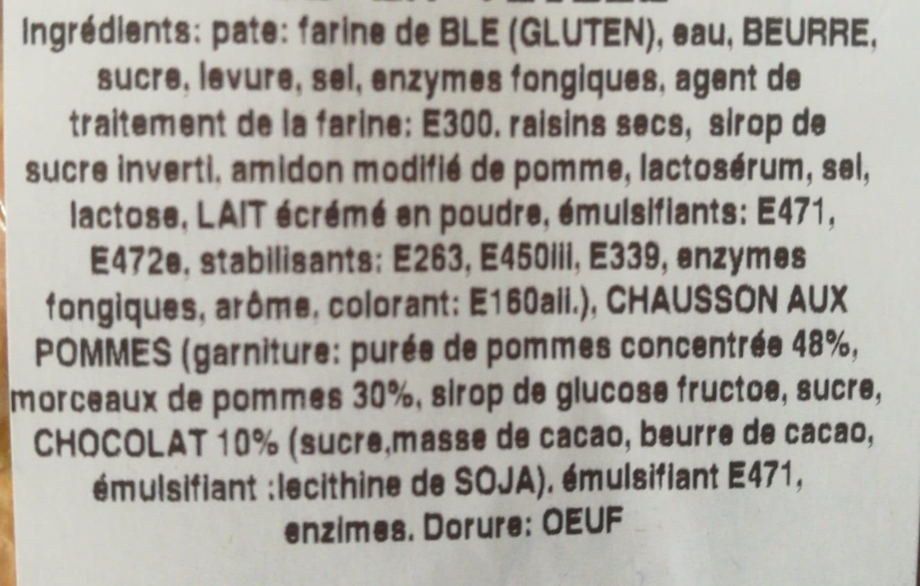 Open Food Facts Viennoiserie de la veille packshot