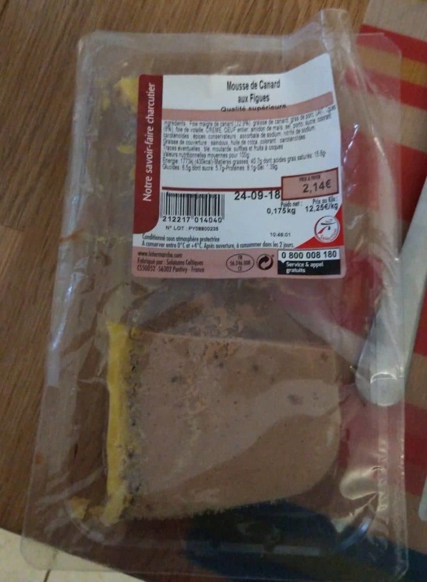 Open Food Facts Mousse de Canard aux Figues packshot
