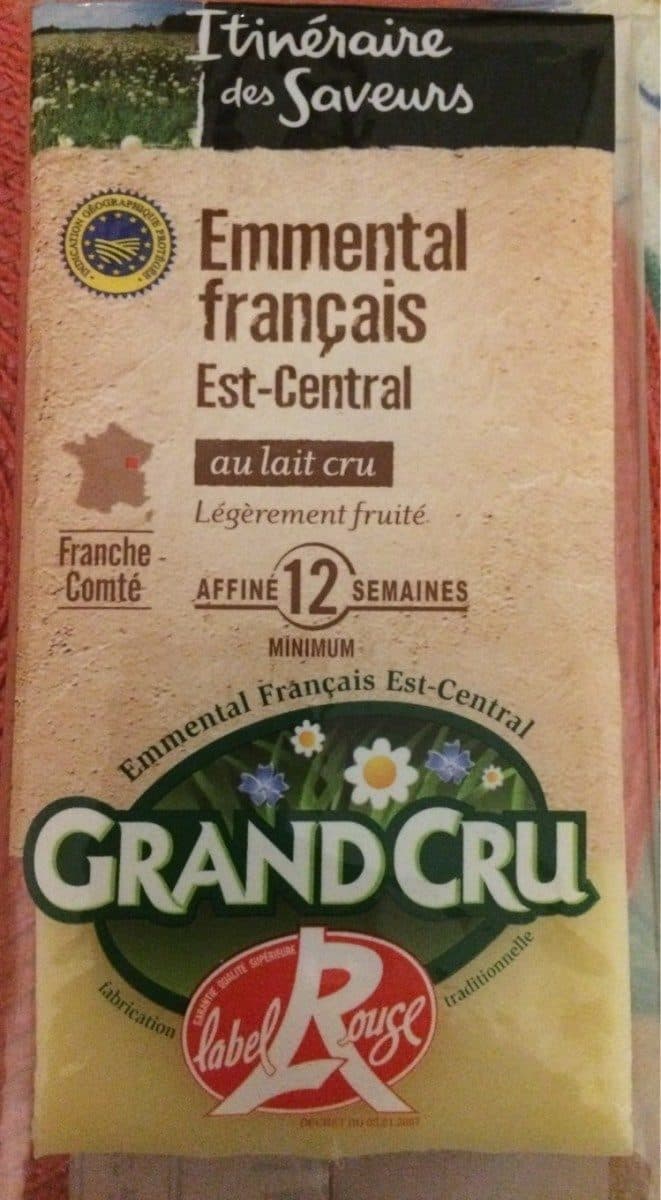 Itinéraire des Saveurs Emmental francais au lait cru packshot
