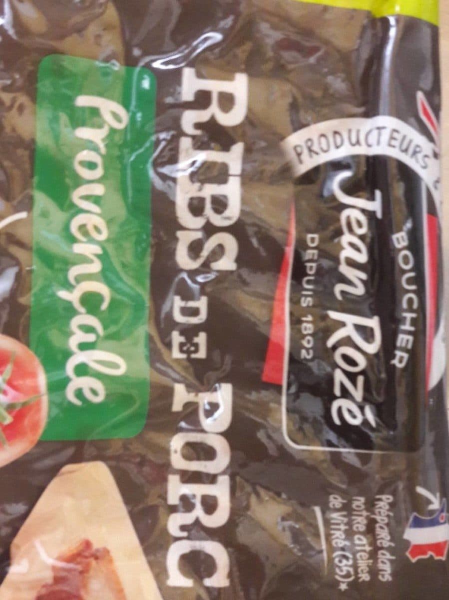 Open Food Facts Ribs de porc packshot
