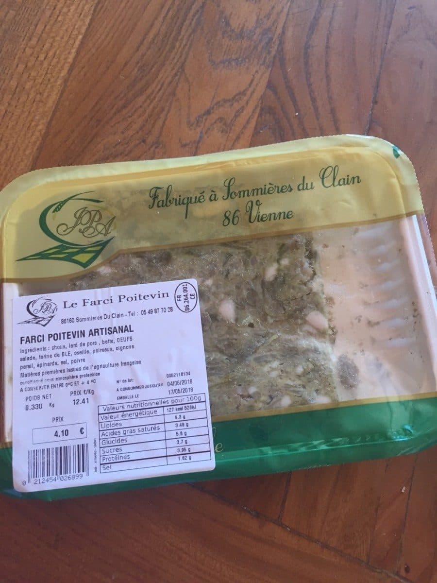 Open Food Facts Le farci poitevin packshot