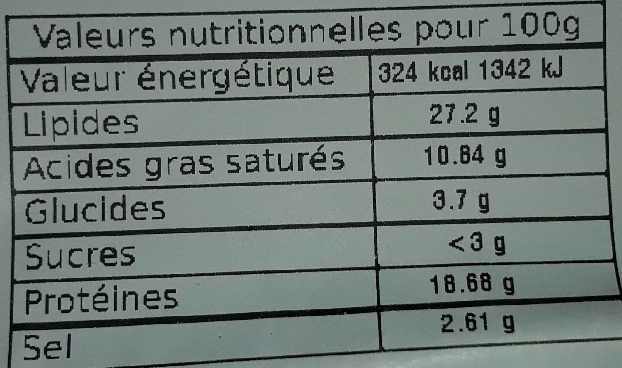 Open Food Facts ROULADE DE SOMMIERES packshot