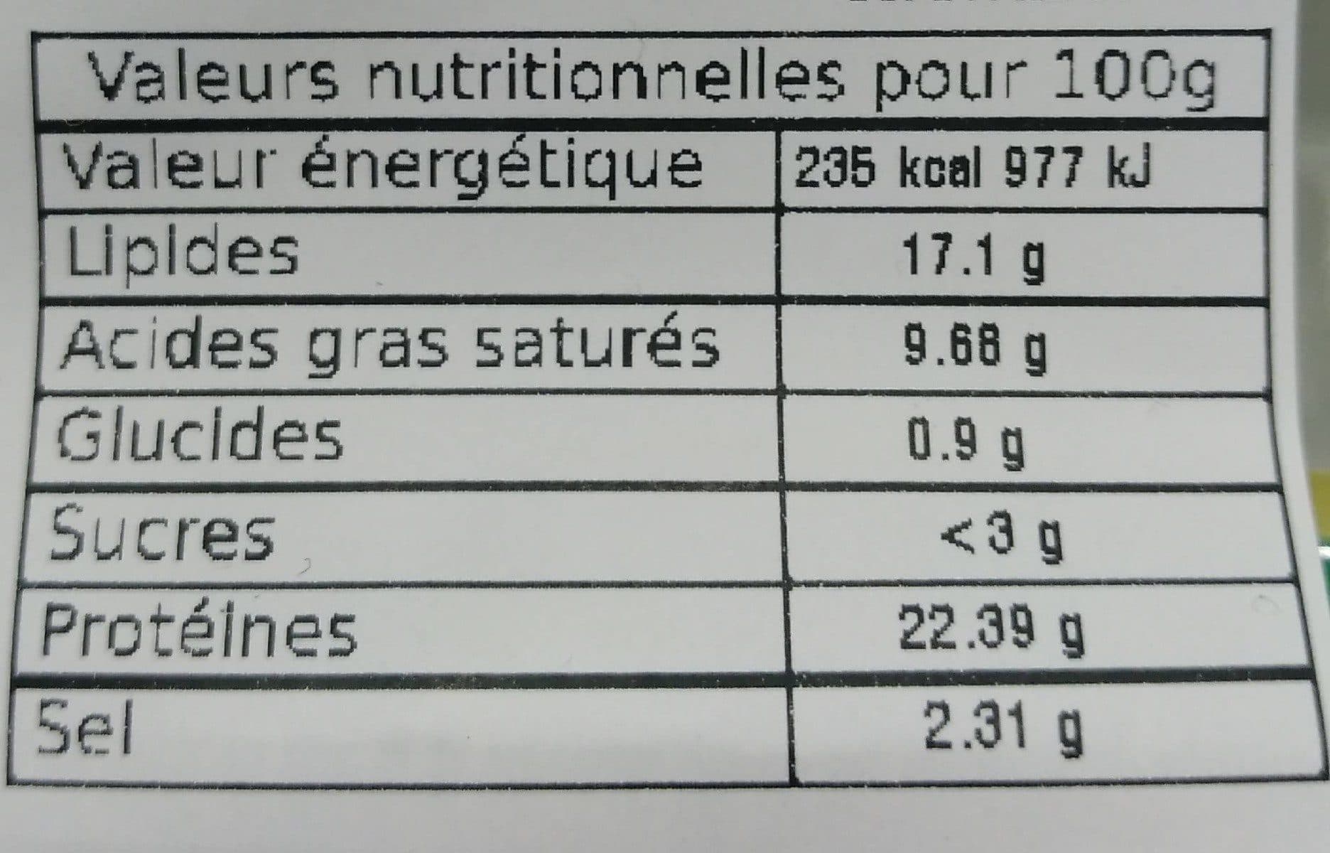 Open Food Facts Andouillette de campagne artisanale packshot