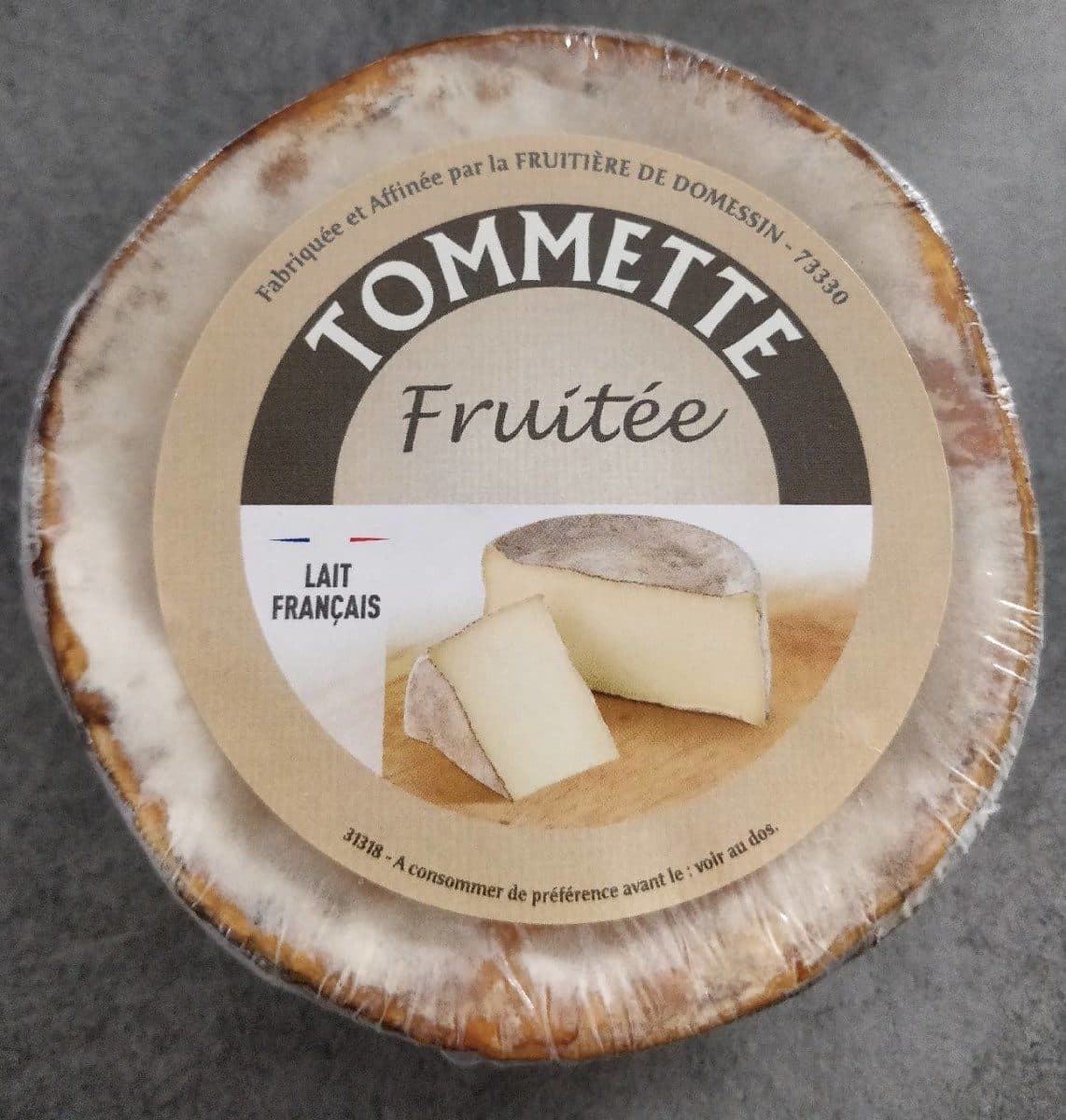Open Food Facts TOMETTE Fruitée packshot