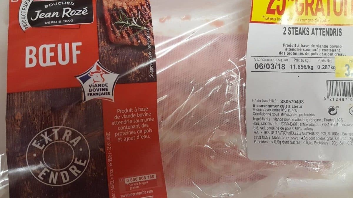 Jean Rozé Steaks attendris packshot
