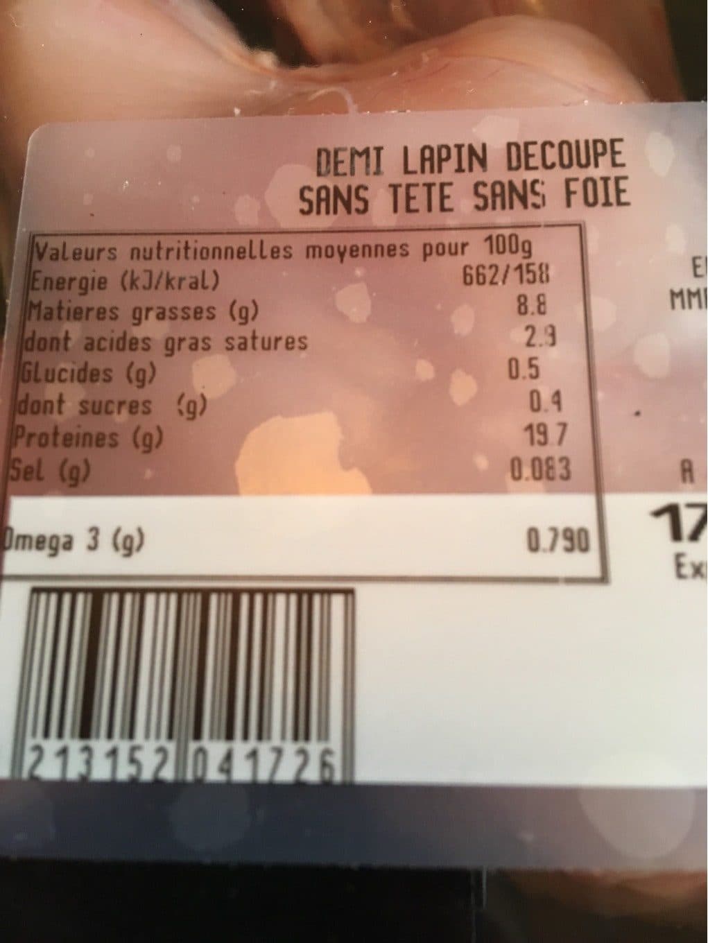 La Nouvelle Agriculture Lapin de france packshot