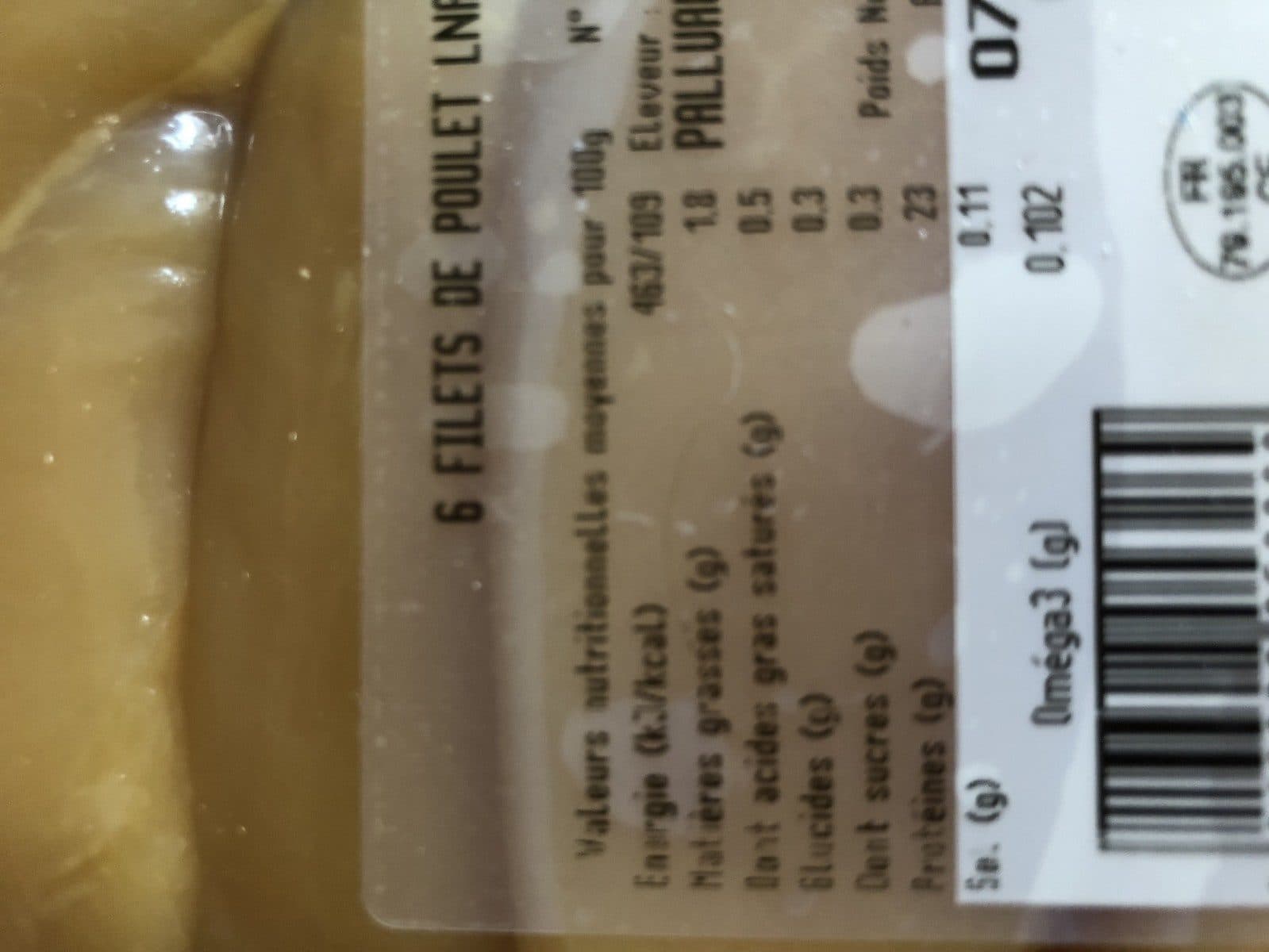 La Nouvelle Agriculture Filets de poulet packshot