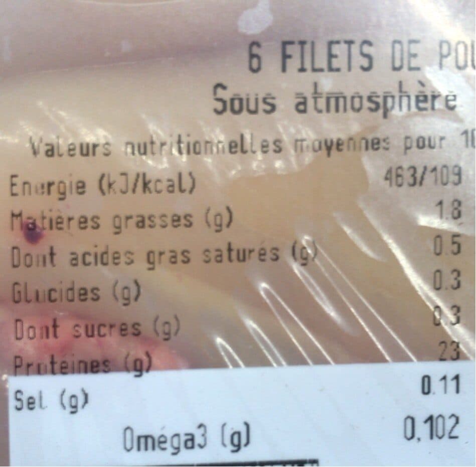 La Nouvelle Agriculture FILETS DE POULET packshot