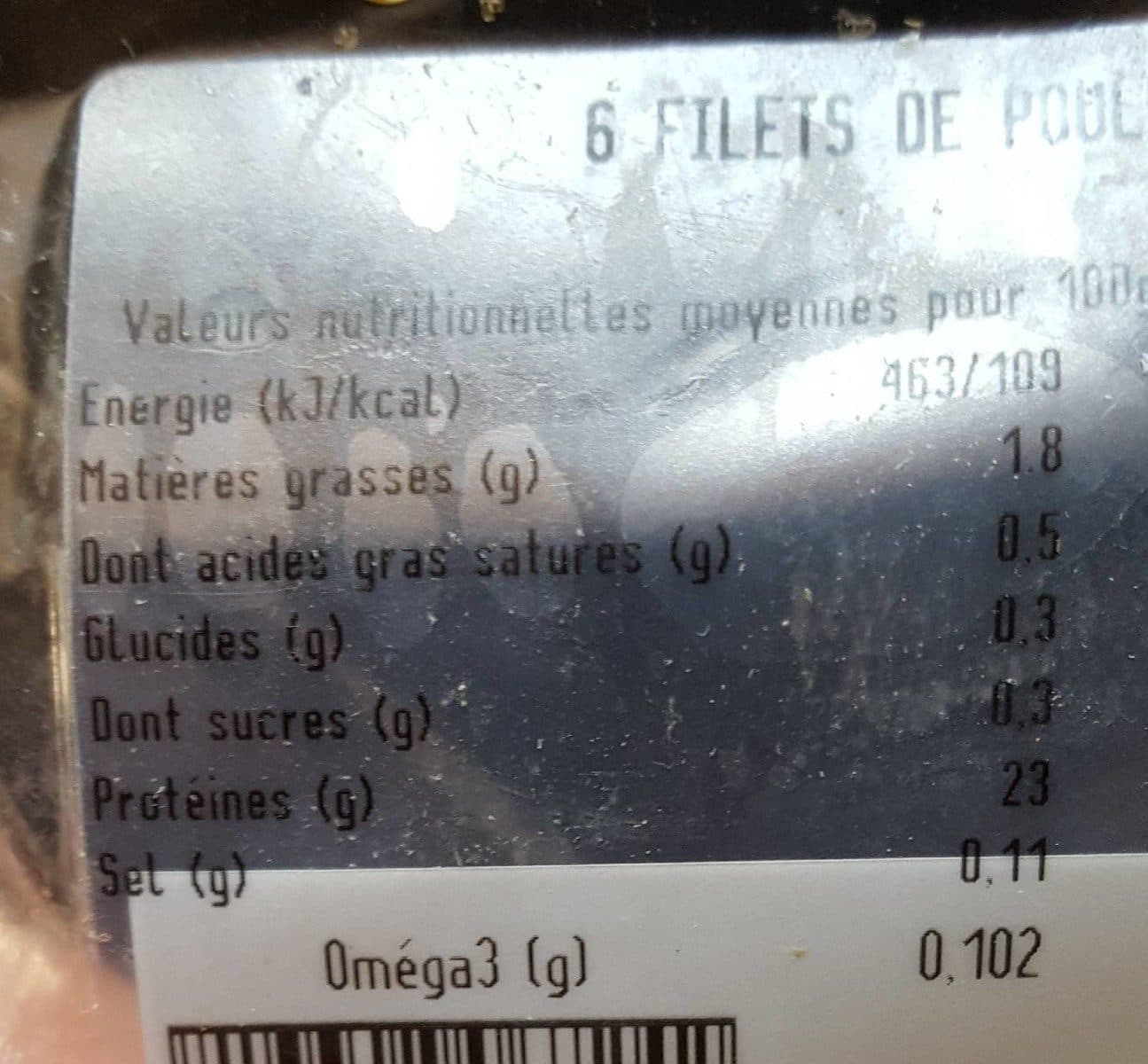 La Nouvelle Agriculture Filets de poulets packshot