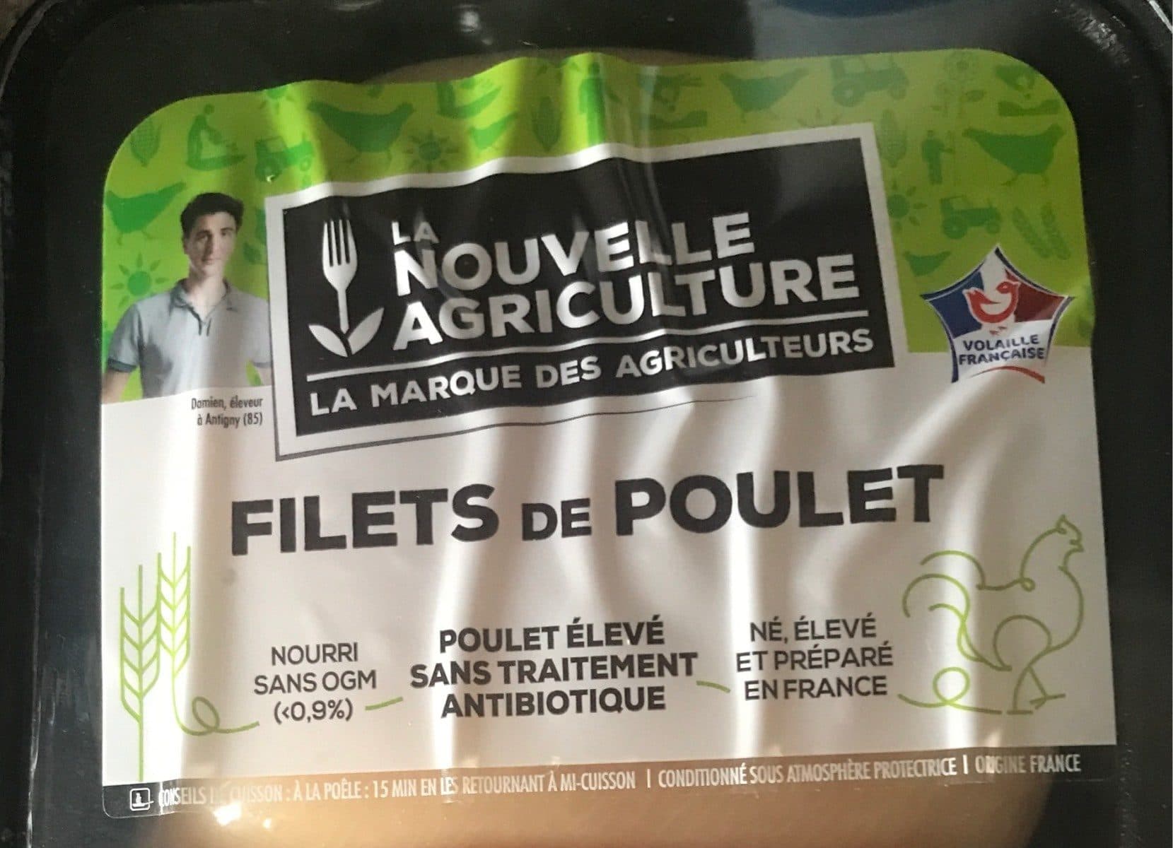 La Nouvelle Agriculture Filets de poulet packshot