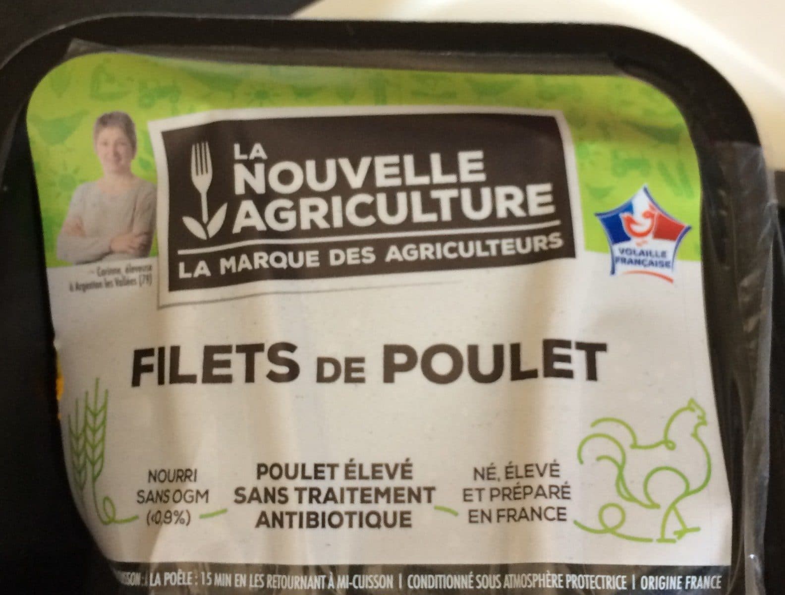 La Nouvelle Agriculture Filets de poulet packshot
