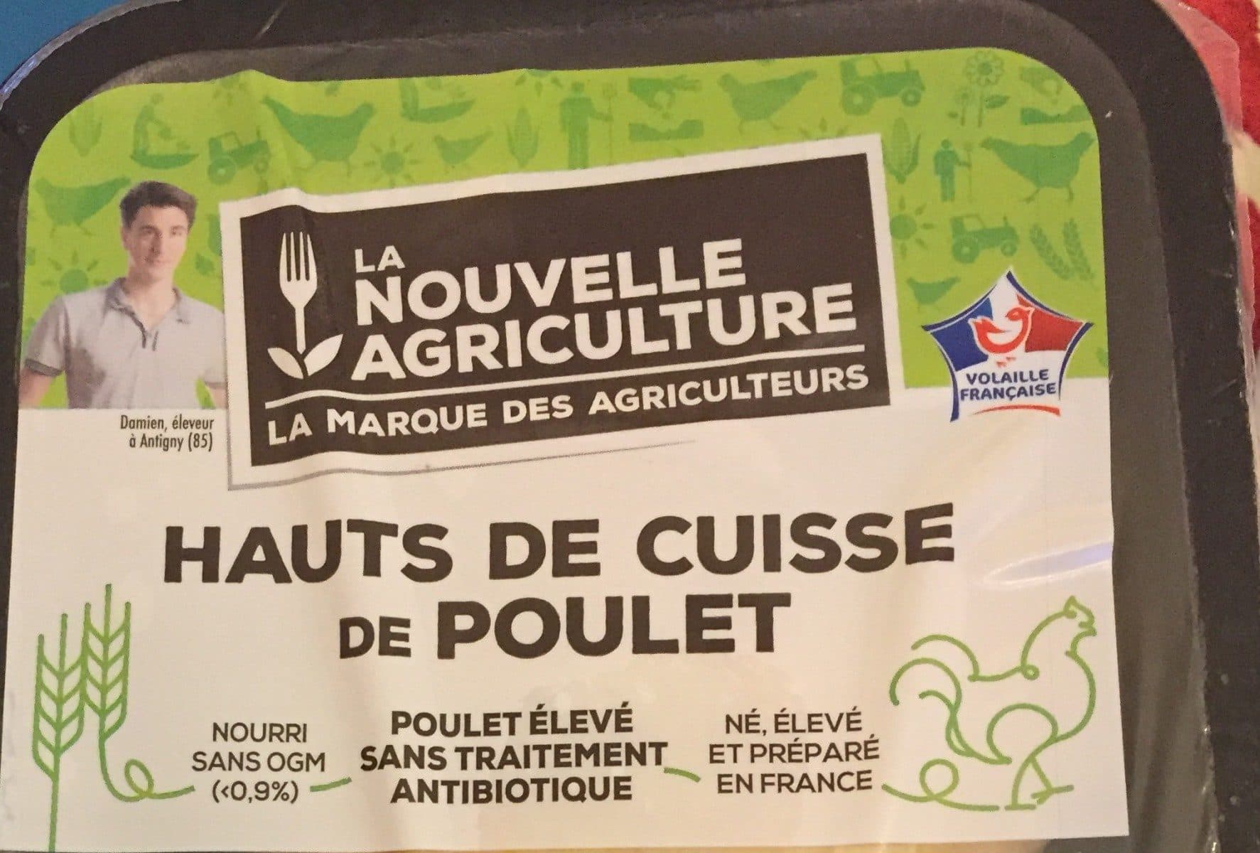 La Nouvelle Agriculture Haut de cuisse de poulet packshot