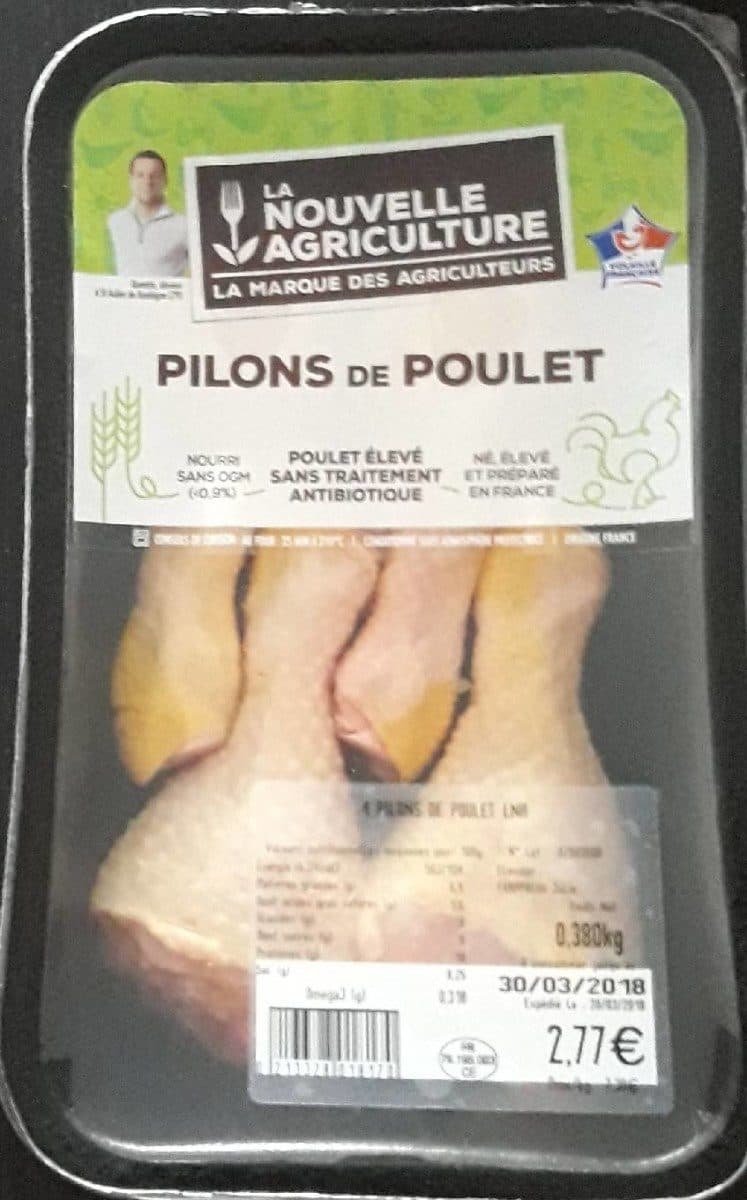 La Nouvelle Agriculture Pilons de poulet packshot