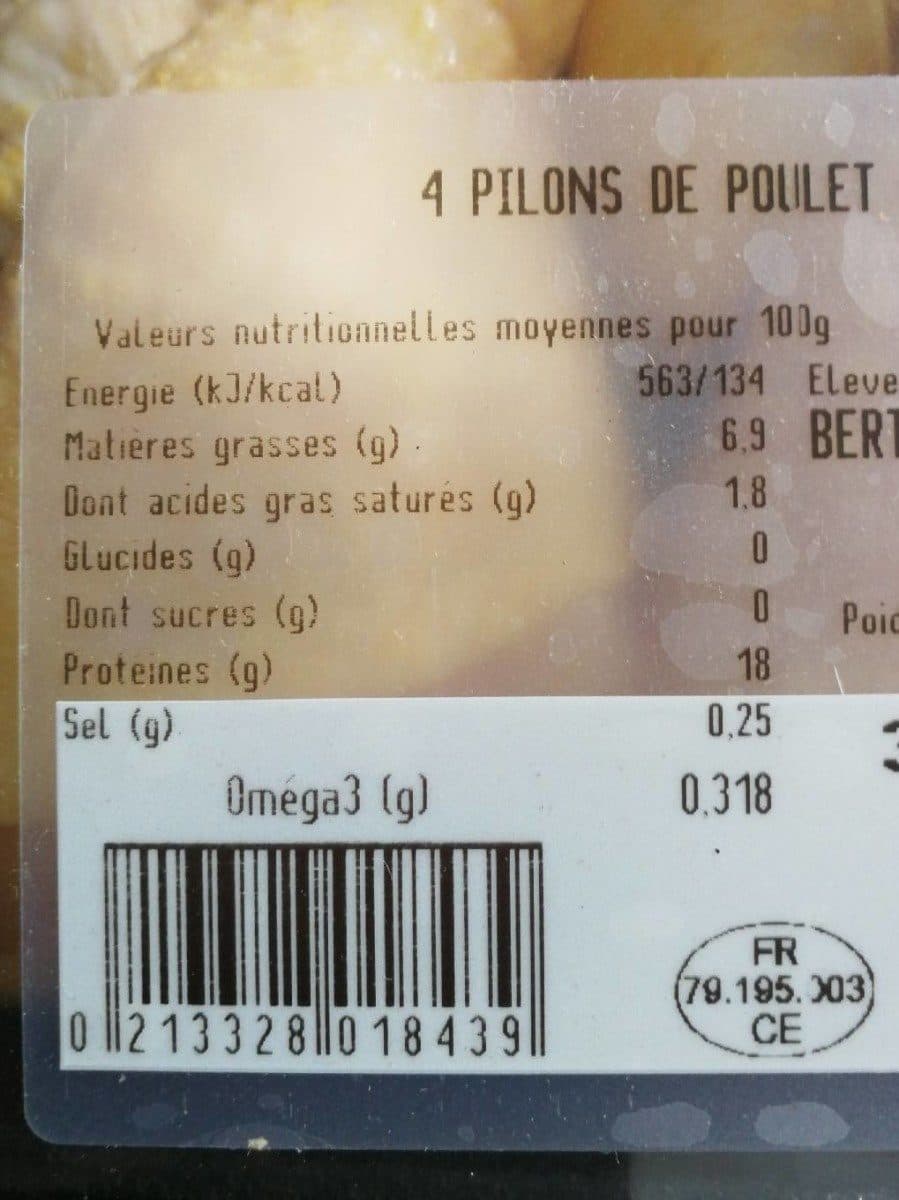 La Nouvelle Agriculture Pilon de poulet packshot