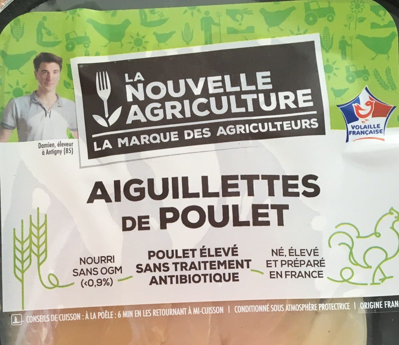 La Nouvelle Agriculture Aiguillettes de poulet packshot