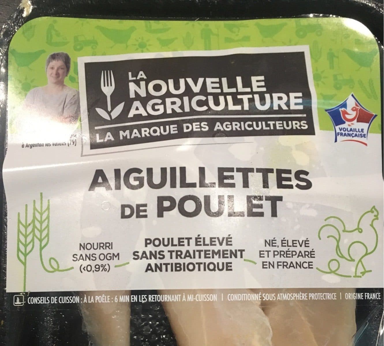 La Nouvelle Agriculture Aiguillettes de poulet packshot