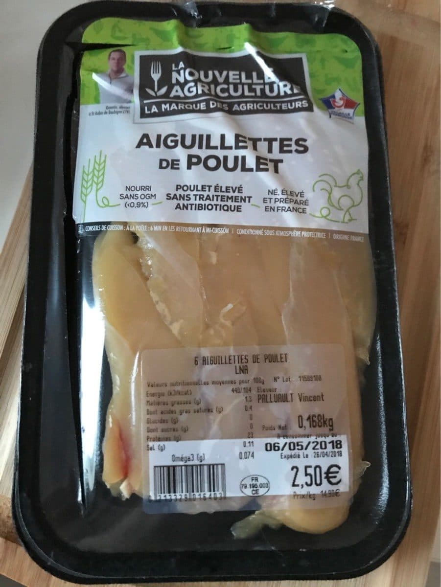 La Nouvelle Agriculture Aiguillettes de Poulet packshot