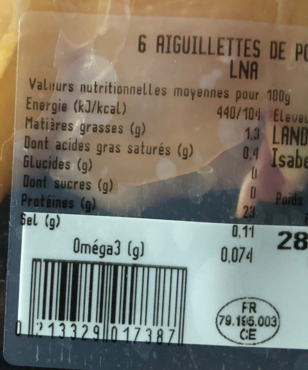 La Nouvelle Agriculture Aiguillettes de poulet packshot