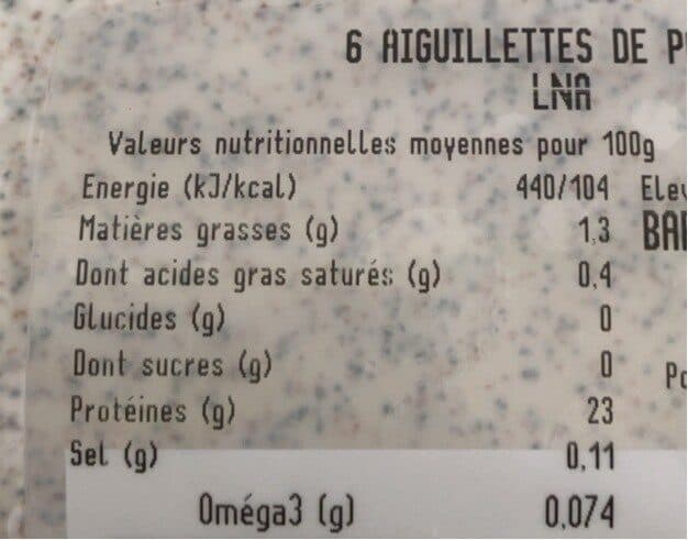 La Nouvelle Agriculture Aiguillettes de poulet packshot