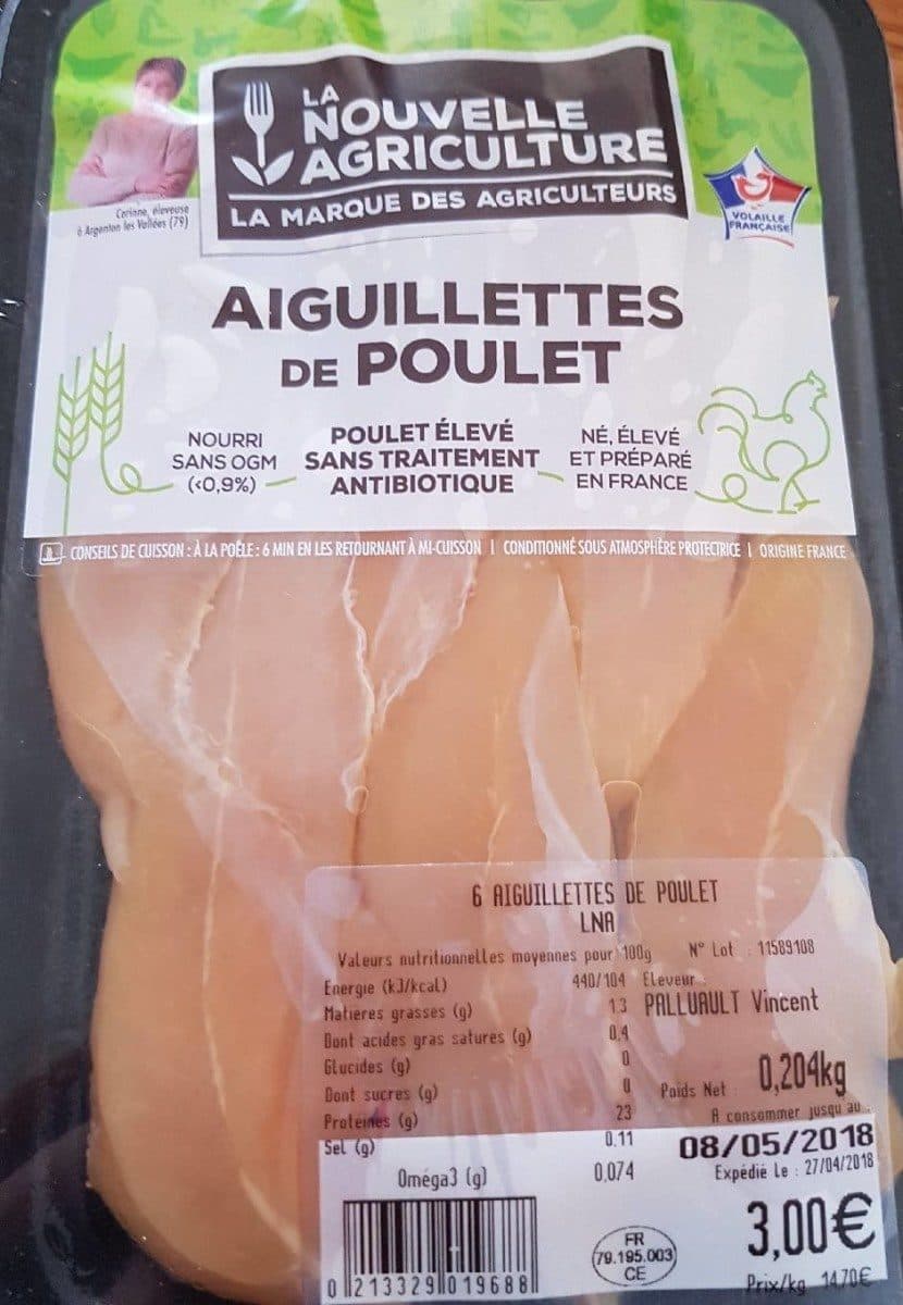 La Nouvelle Agriculture Aiguillettes de Poulet packshot