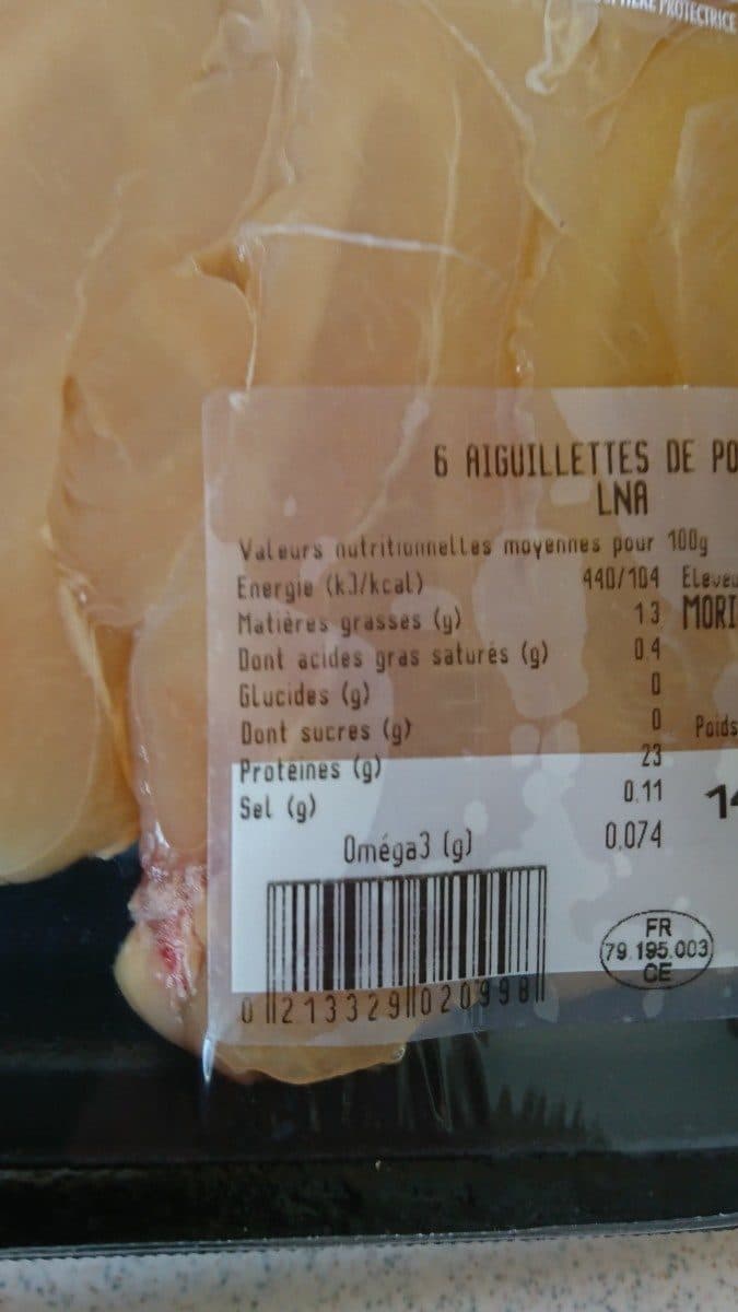 La Nouvelle Agriculture Aiguillette de poulet packshot
