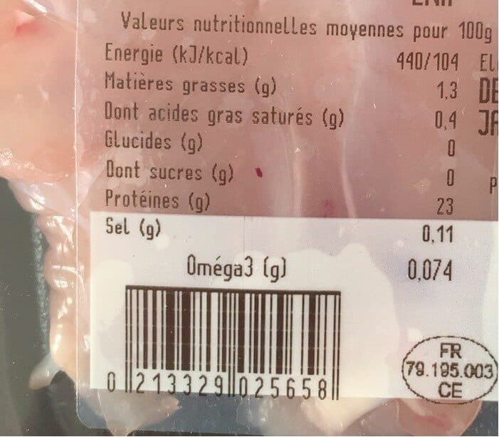 La Nouvelle Agriculture Aiguillettes de poulet packshot