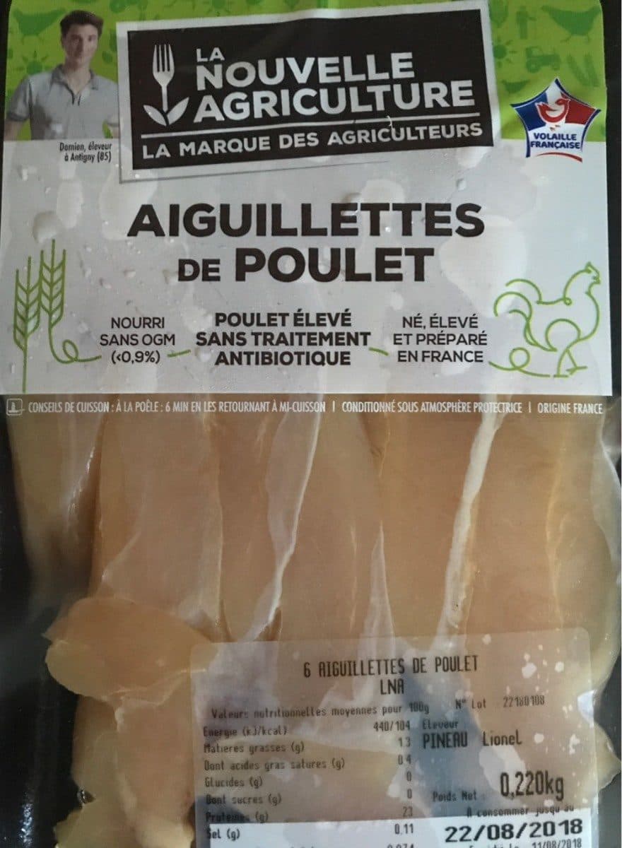La Nouvelle Agriculture Aiguillettes de Poulet packshot