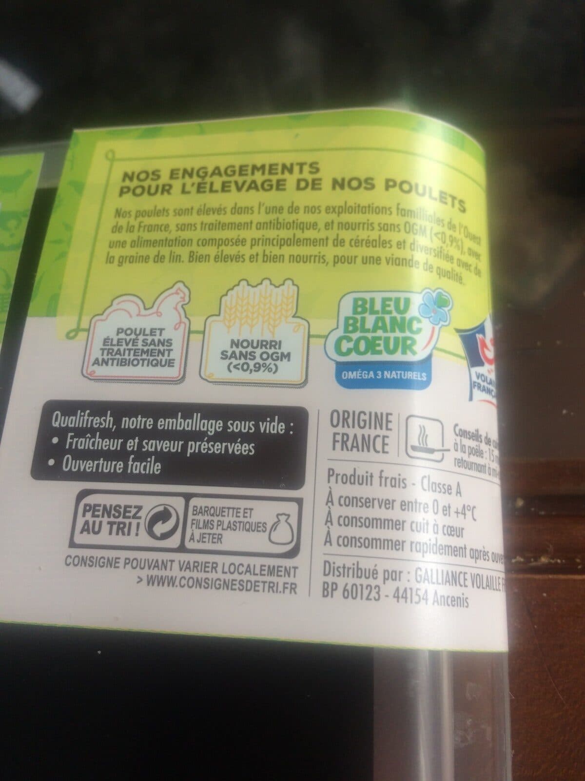 La Nouvelle Agriculture Filet de poulet packshot