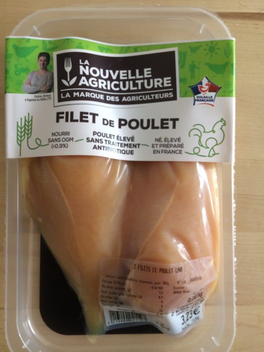 La Nouvelle Agriculture Filet de poulet packshot