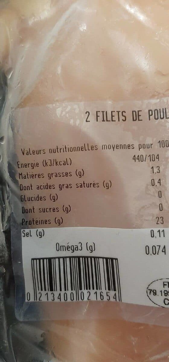 La Nouvelle Agriculture Filet de poulet packshot