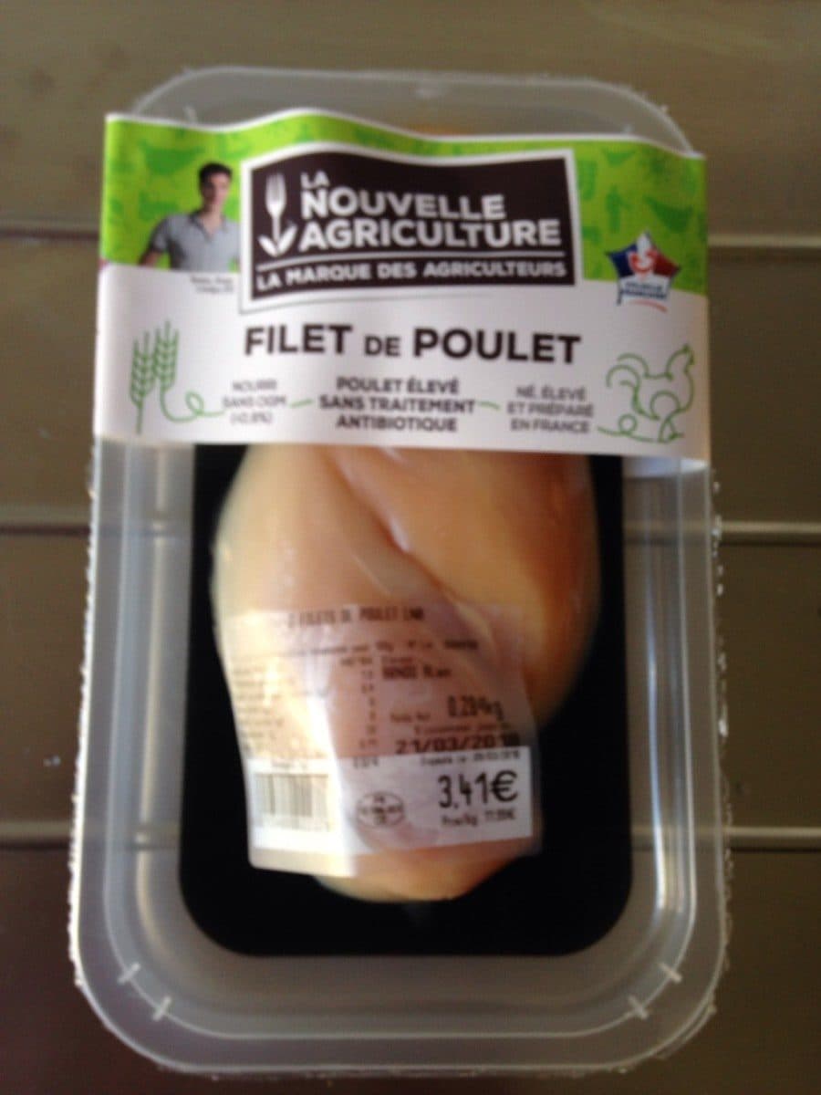La Nouvelle Agriculture Filets de poulet packshot