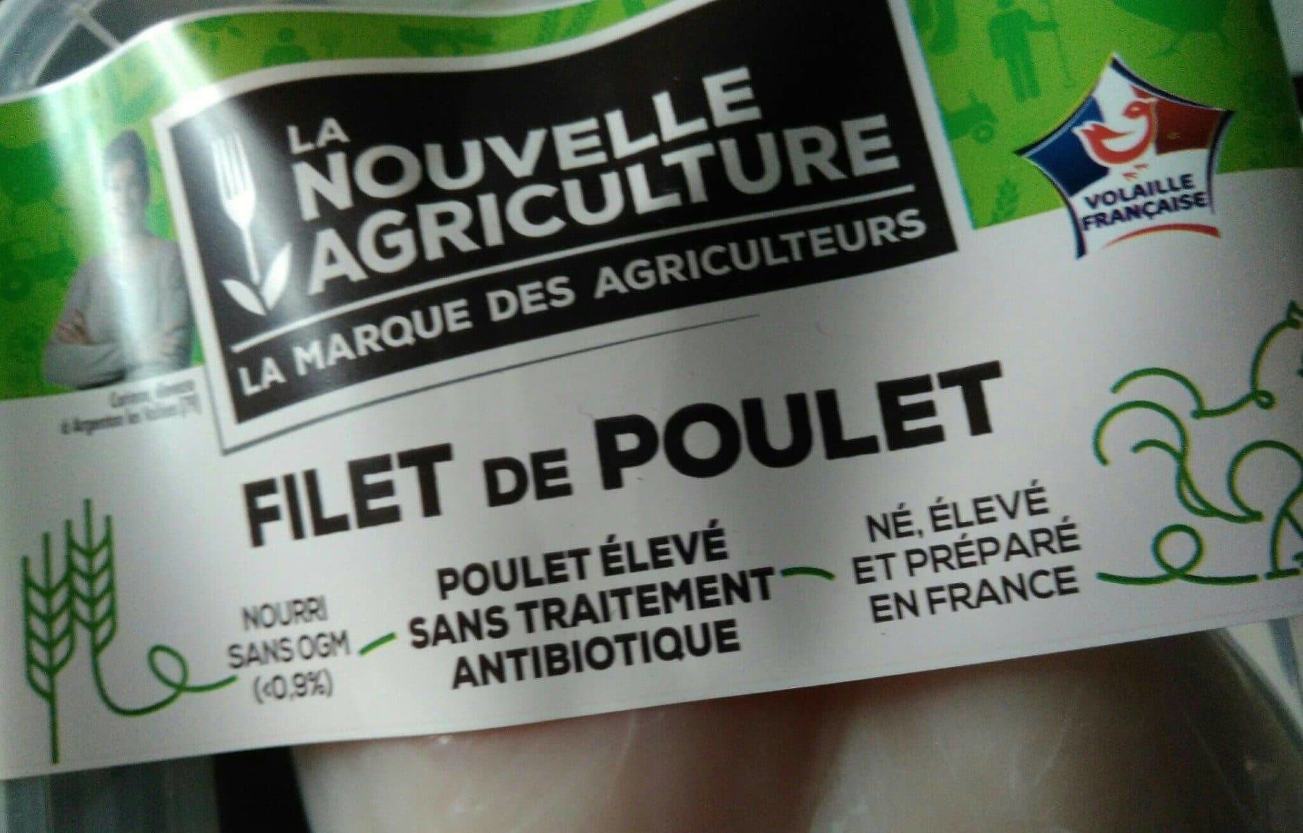 La Nouvelle Agriculture filet de poulet packshot