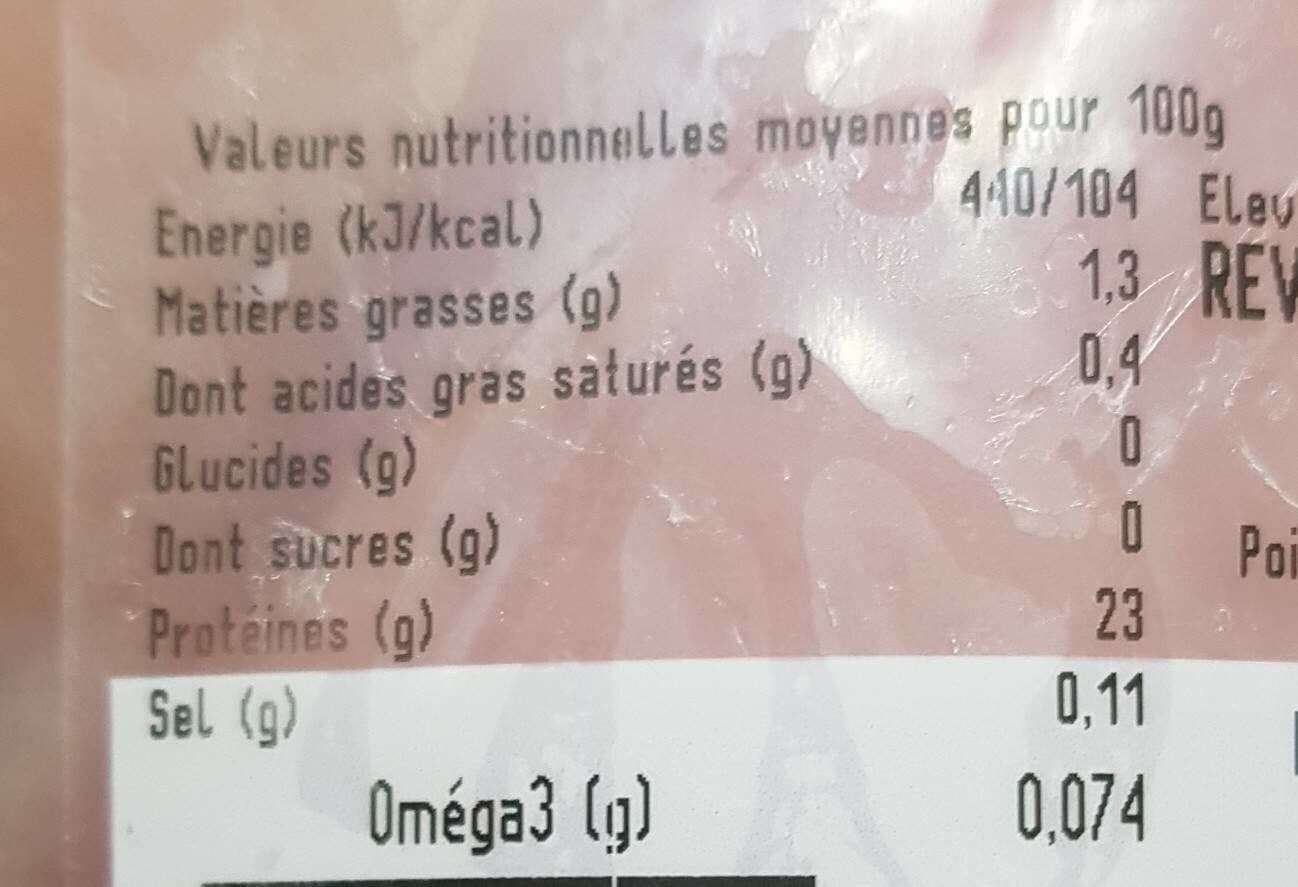 La Nouvelle Agriculture Filet de poulet packshot