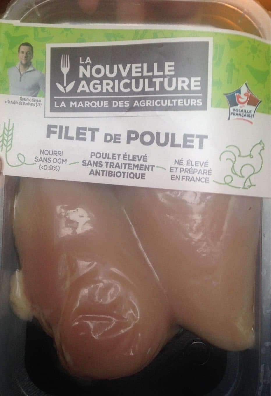 La Nouvelle Agriculture Filet de poulet packshot