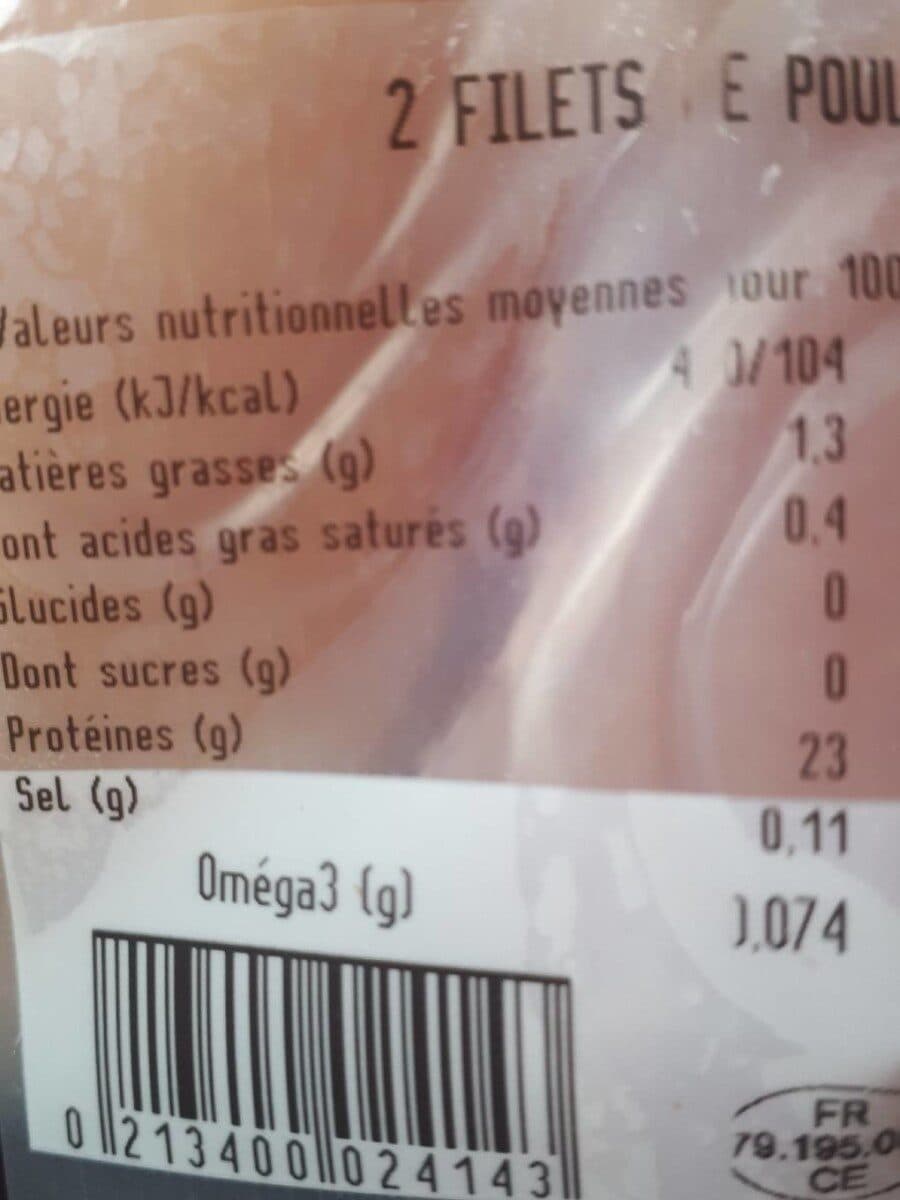La Nouvelle Agriculture Filet de poulet packshot