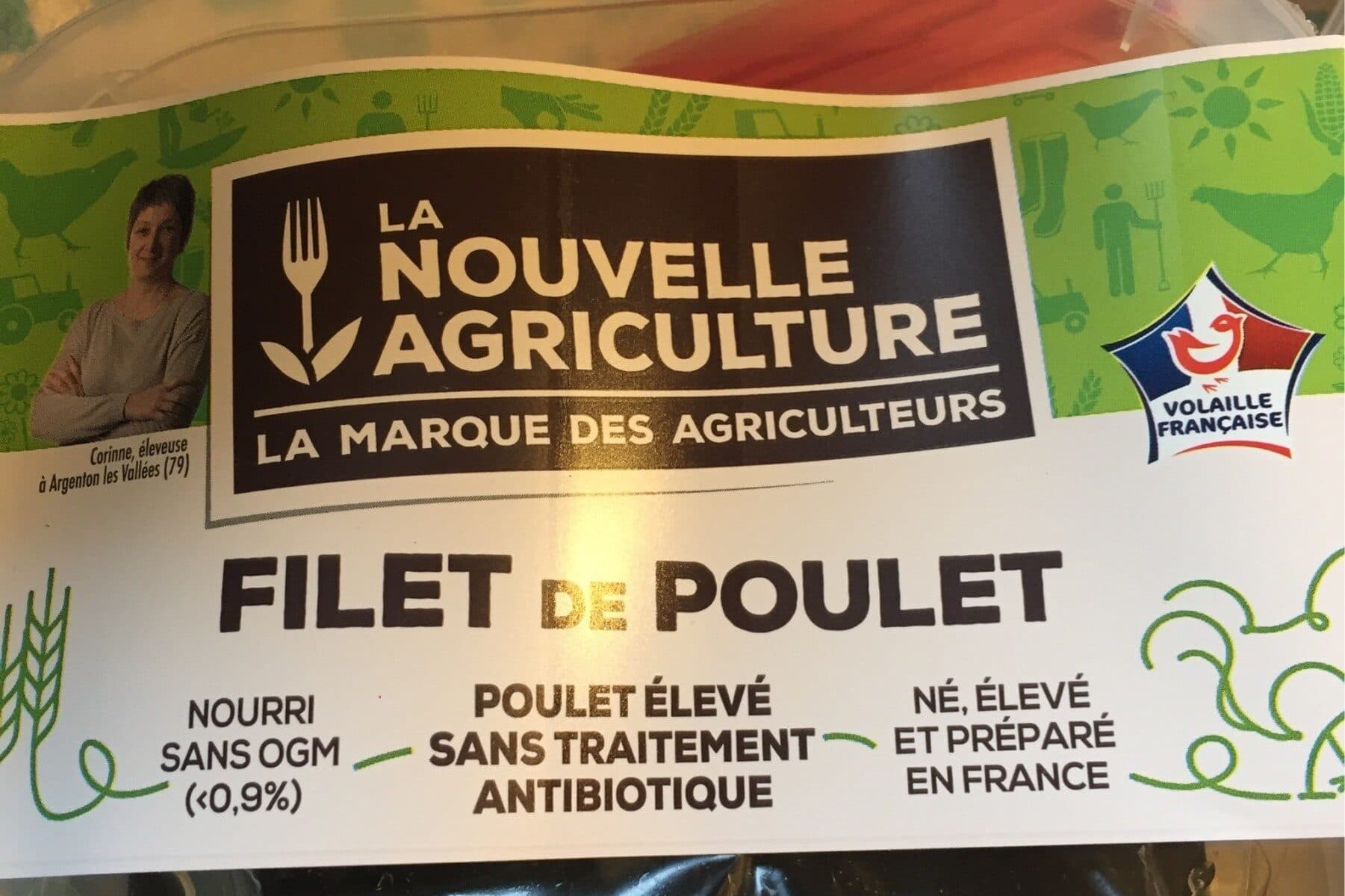 La Nouvelle Agriculture Filet de poulet packshot