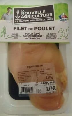 La Nouvelle Agriculture Filet de Poulet packshot