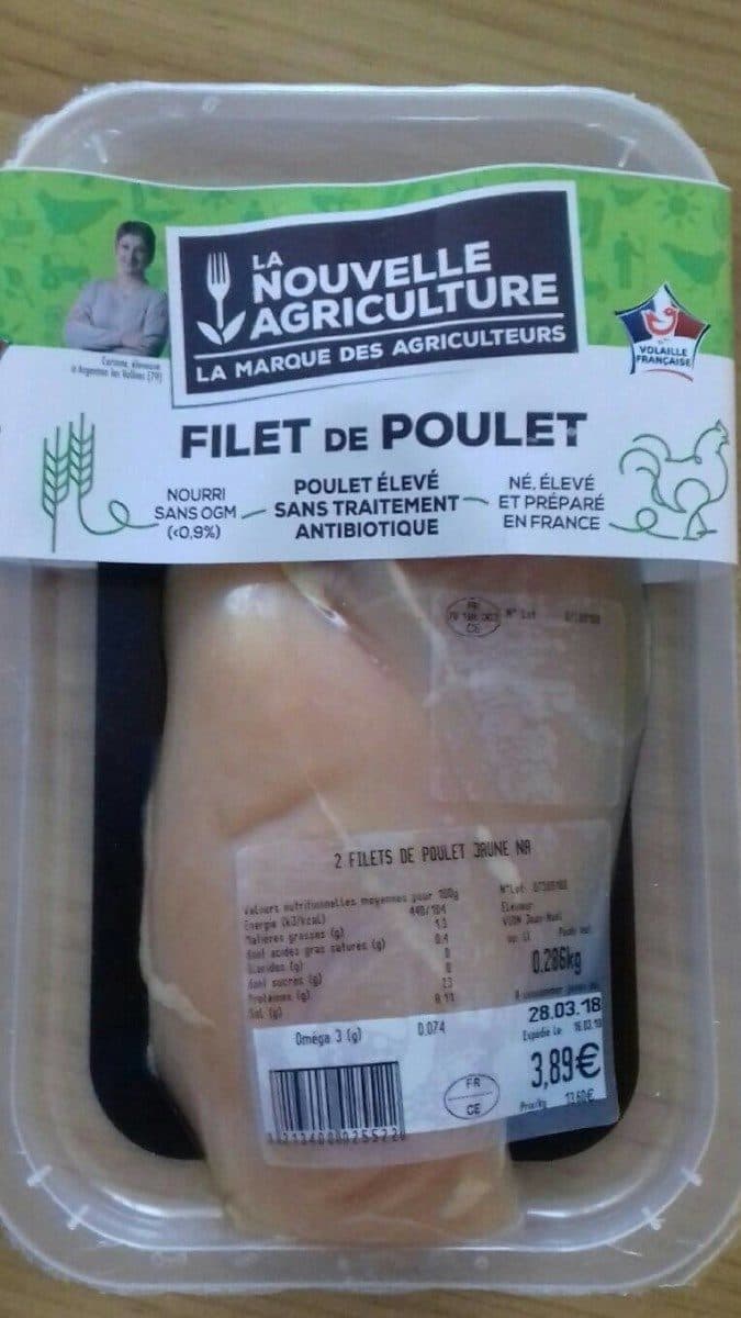 la nouvelle agriculture Filet de poulet packshot