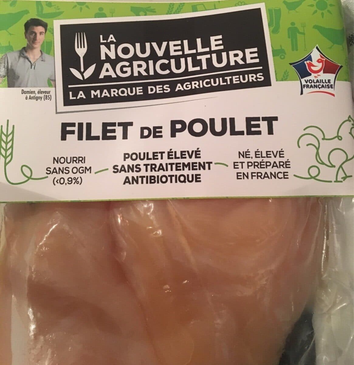 La Nouvelle Agriculture Filet de poulet packshot