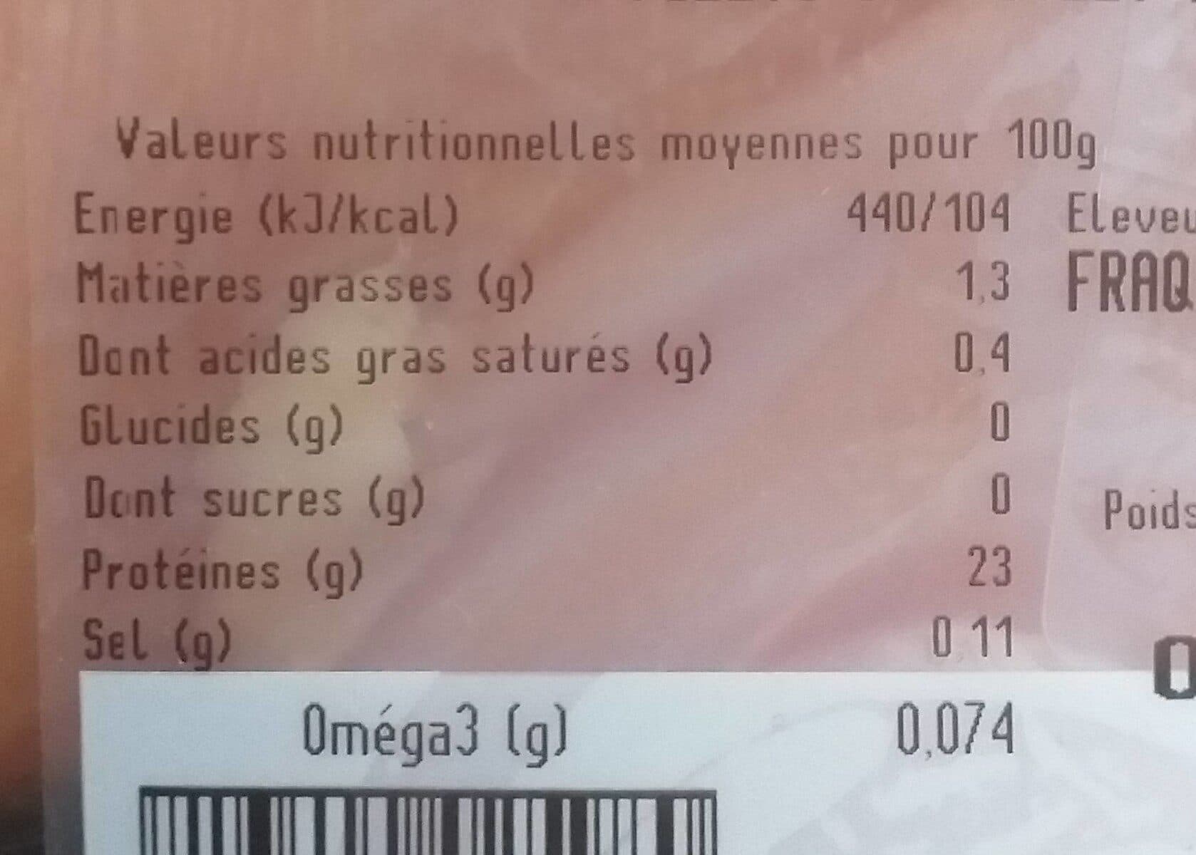 La Nouvelle Agriculture Filet de poulet packshot