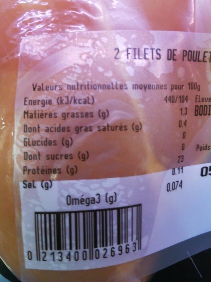 La Nouvelle Agriculture Filet de poulet packshot