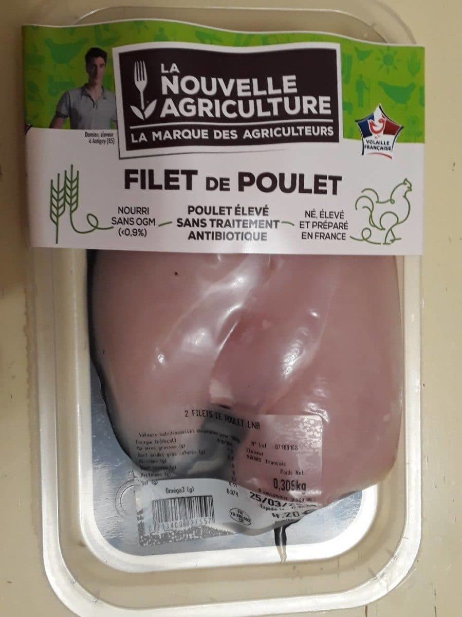 La Nouvelle Agriculture Filet de poulet packshot