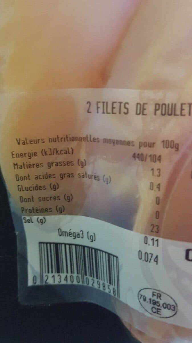 La Nouvelle Agriculture Filet de Poulet packshot