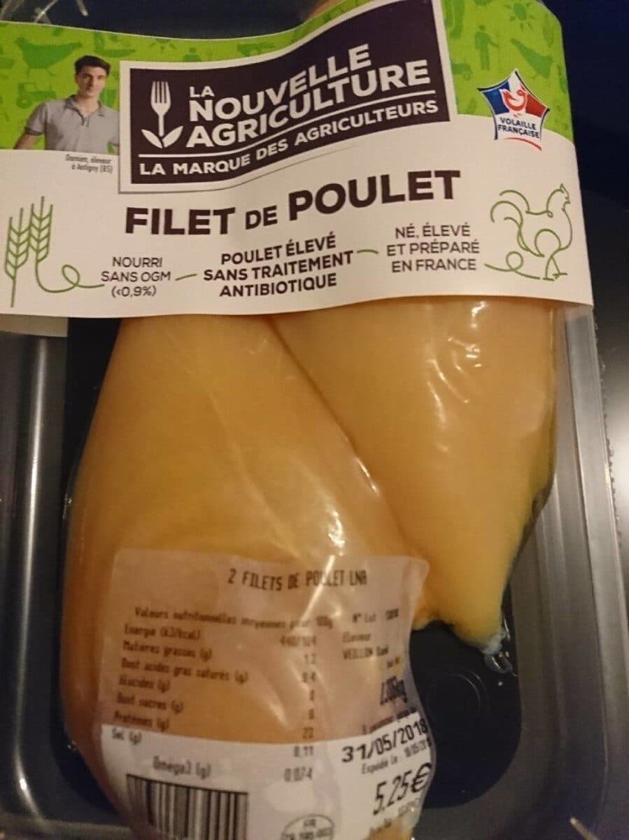 La Nouvelle Agriculture Filet de poulet packshot