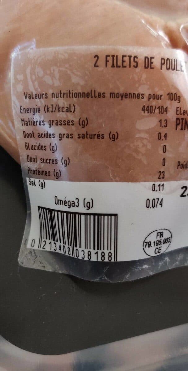La Nouvelle Agriculture Filet de poulet packshot