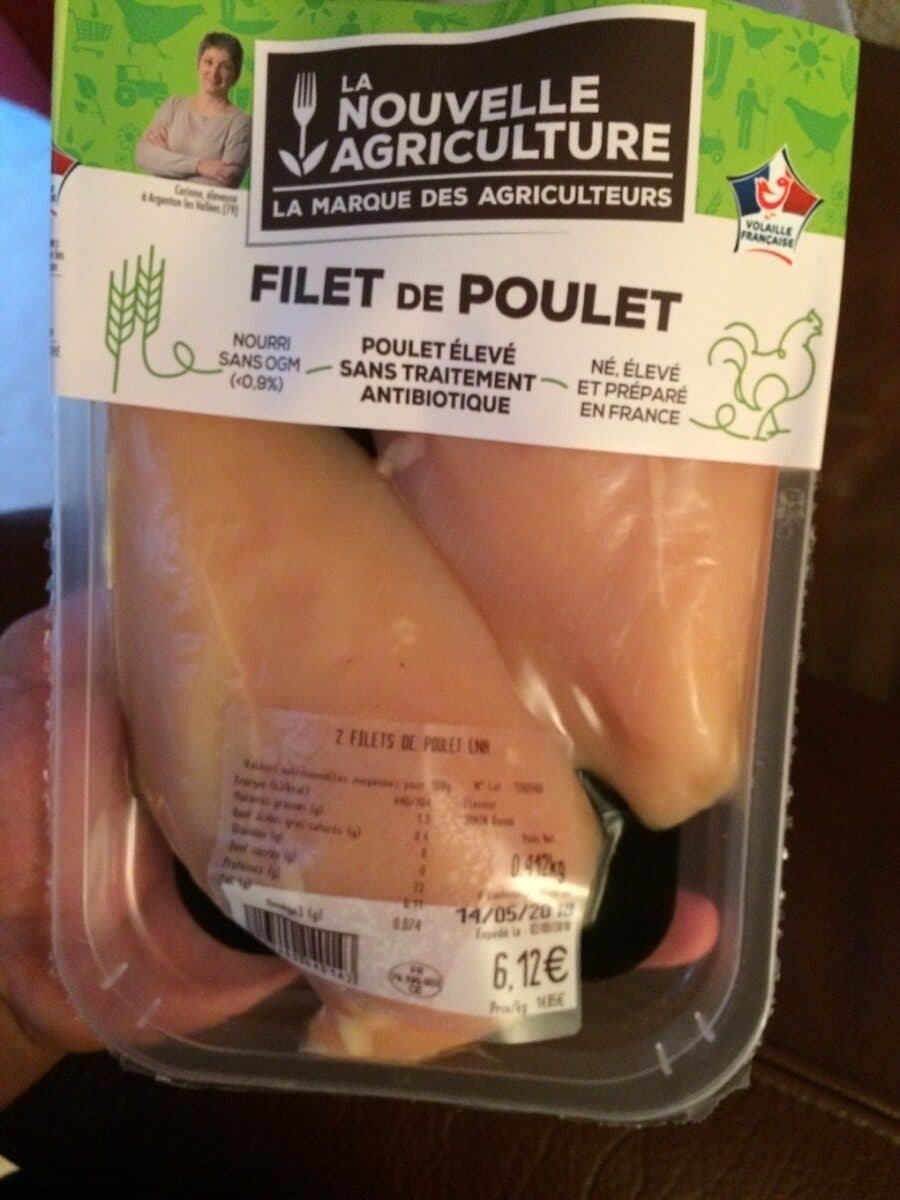 La Nouvelle Agriculture Nouvelle agriculture - filet de poulet packshot