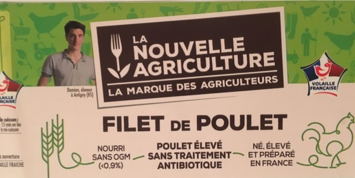 La Nouvelle Agriculture Filets de poulet packshot