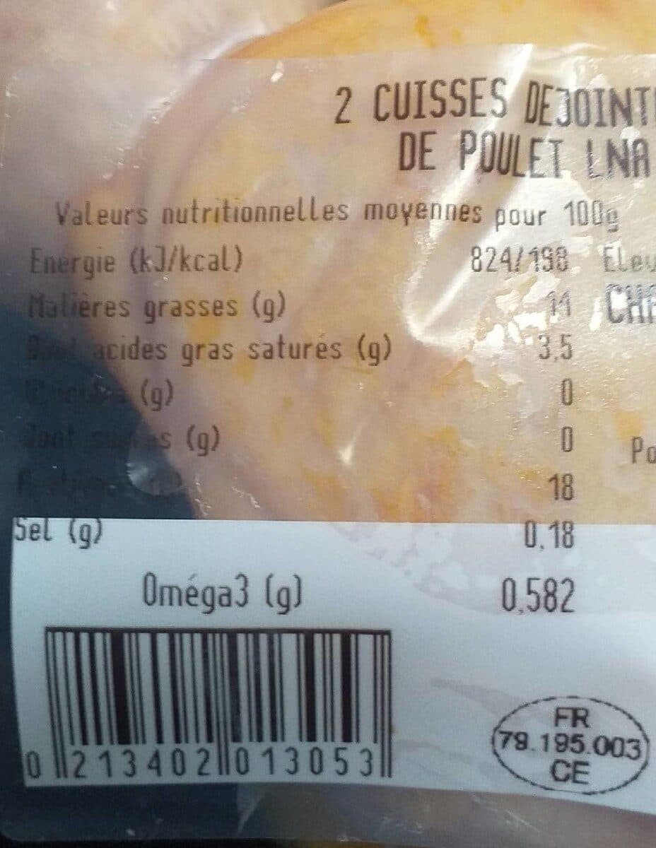 La Nouvelle Agriculture CUISSE DE POULET packshot