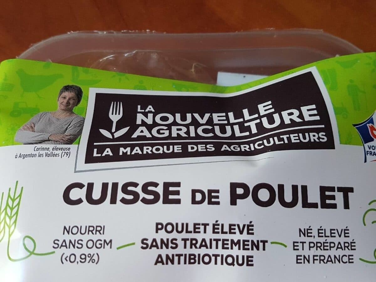 La Nouvelle Agriculture Cuisse de poulet packshot